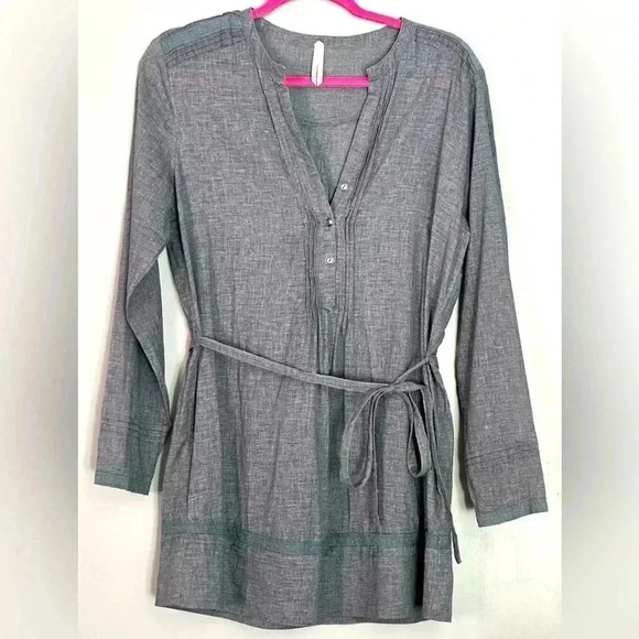 Event Long Sleeve Gray Women's Blouse (377) - Picture 1 of 10